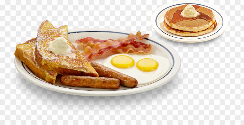 Bacon Full Breakfast Home Fries Pancake PNG