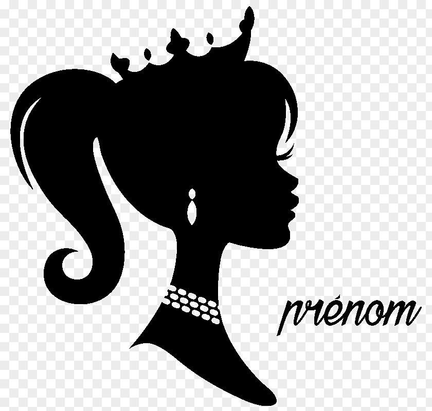 Barbie Silhouette Drawing Clip Art PNG