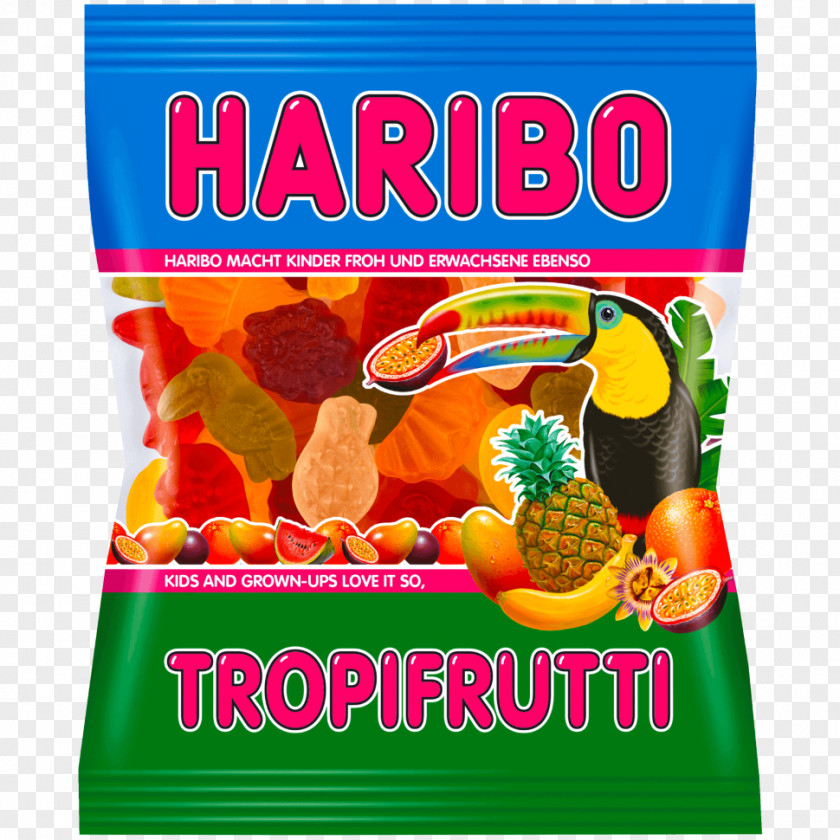 Candy Gummy Bear Liquorice Haribo Tropifrutti PNG
