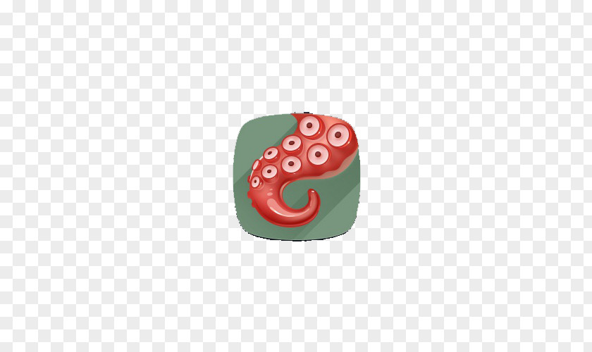 Octopus Claws Flat Design Icon PNG