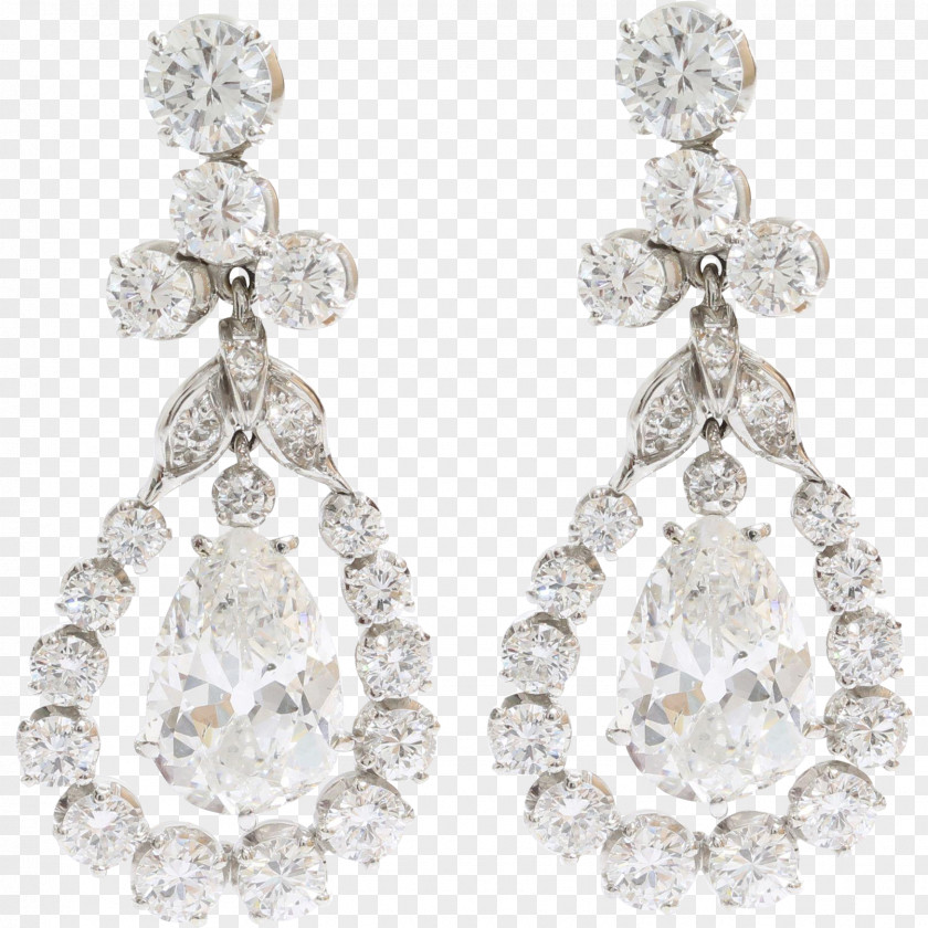 Diamond Earring Jewellery Colored Gold PNG