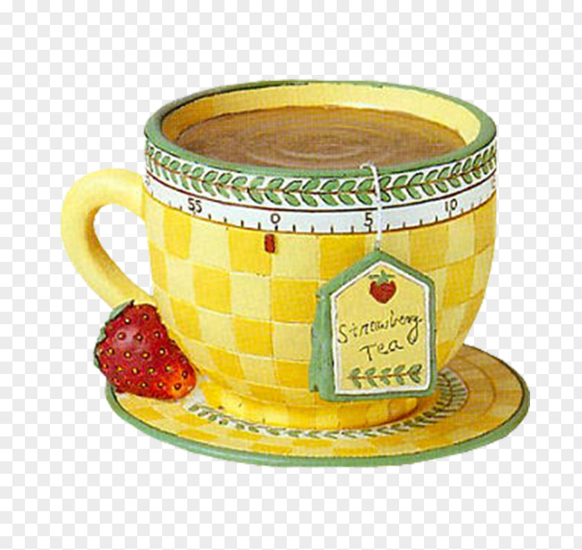 Hand-painted Mugs Tea Coffee Breakfast Emoticon PNG
