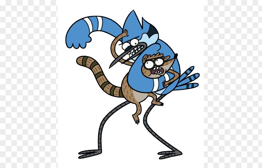 Mordecai And Rigby Cartoon Network Television Show PNG