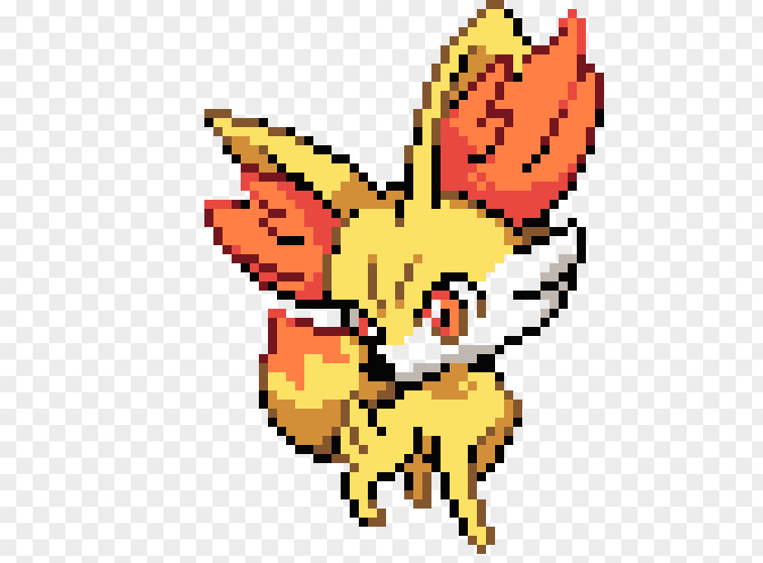 Pixel Evolution Pokémon X And Y Art Fennekin PNG