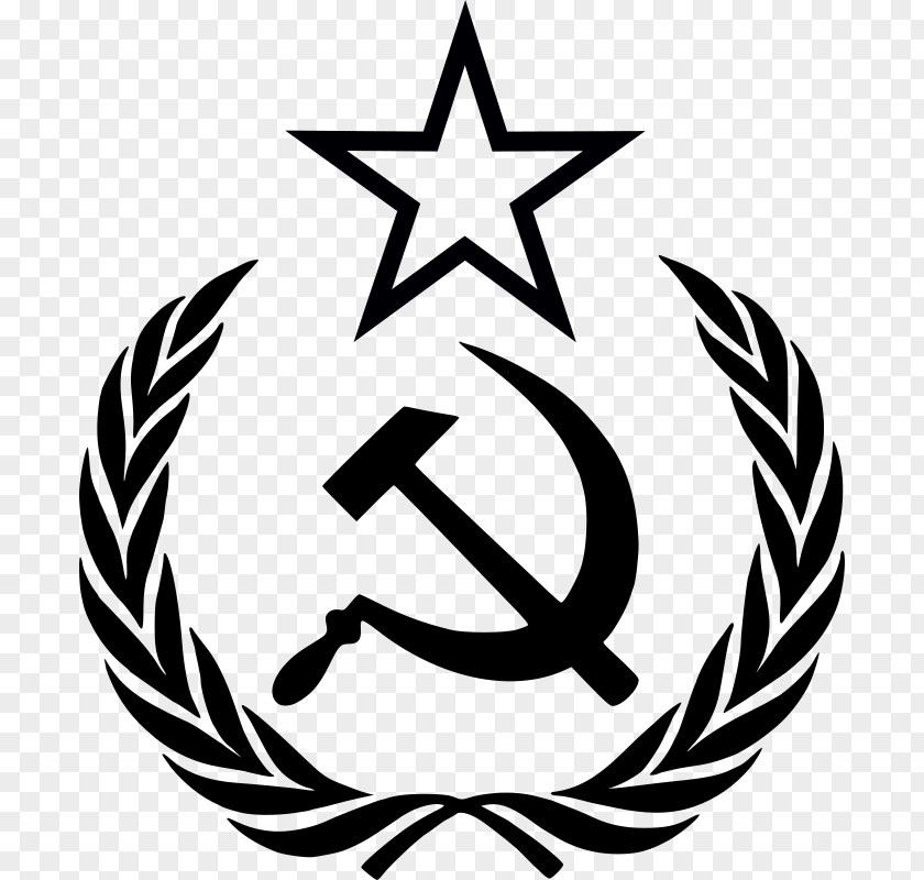 Soviet Union Hammer And Sickle Clip Art PNG
