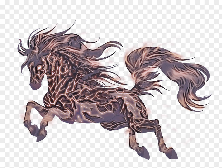 Stallion Mane Unicorn PNG