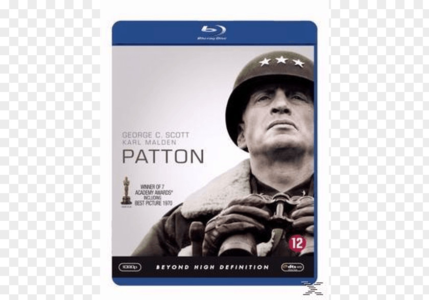 Actor George C. Scott Patton Second World War Blu-ray Disc 20th Century Fox PNG