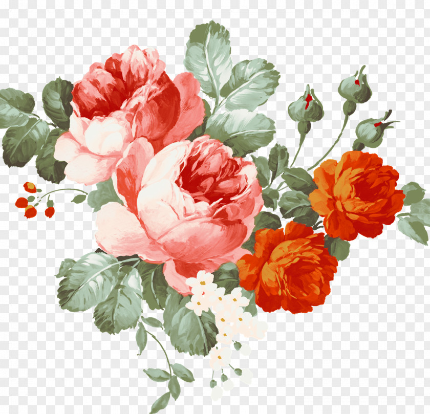 Painting Watercolor Flower Chinese PNG