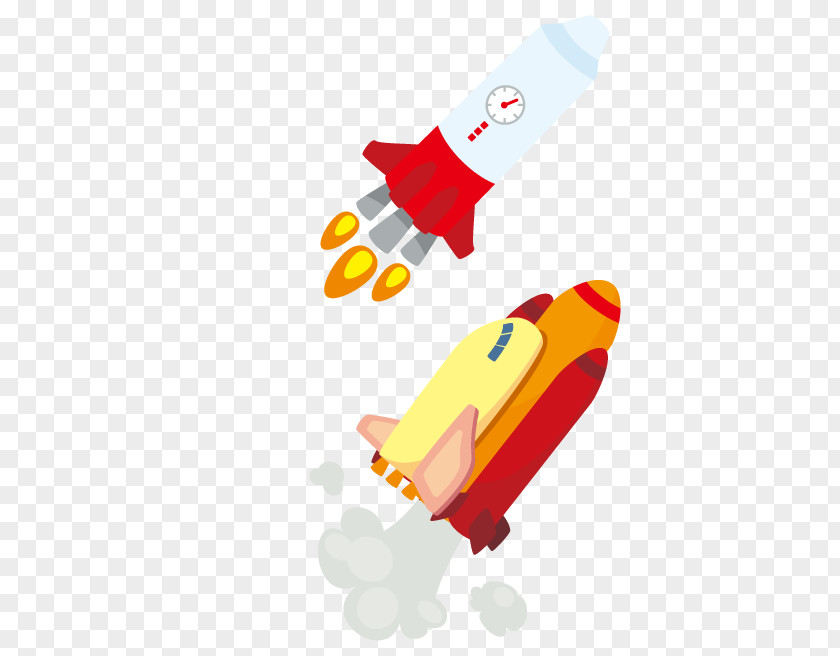 Rocket Cartoon Drawing Space PNG