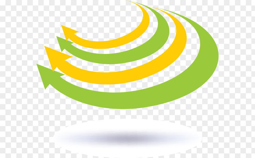 Yellow And Green Arrow Vector Clip Art PNG
