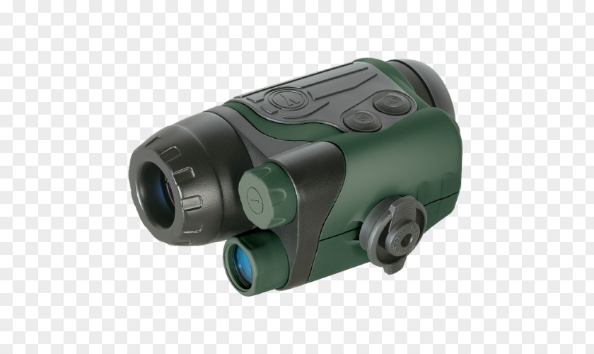 Black GreenLight Monocular Light Optics Yukon NVMT Spartan 3 X 42 Night Vision Scope PNG