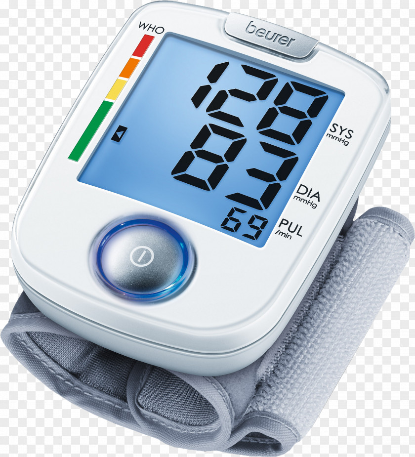 Blood Pressure Sphygmomanometer Heart Rate Monitor Health Care Wrist PNG