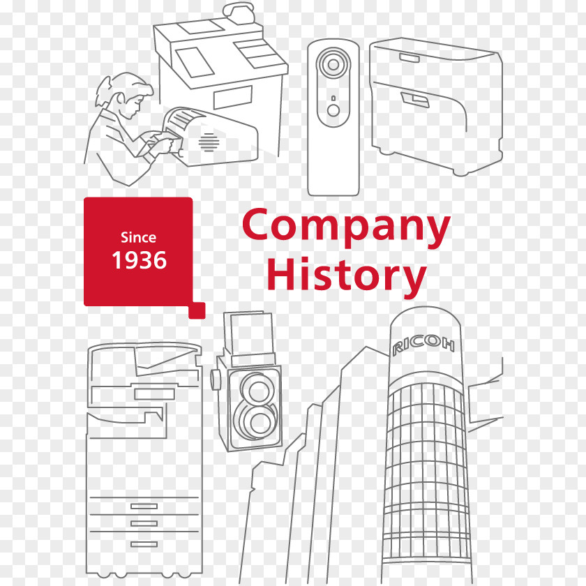 Company History Paper Corporation Ricoh Organization PNG