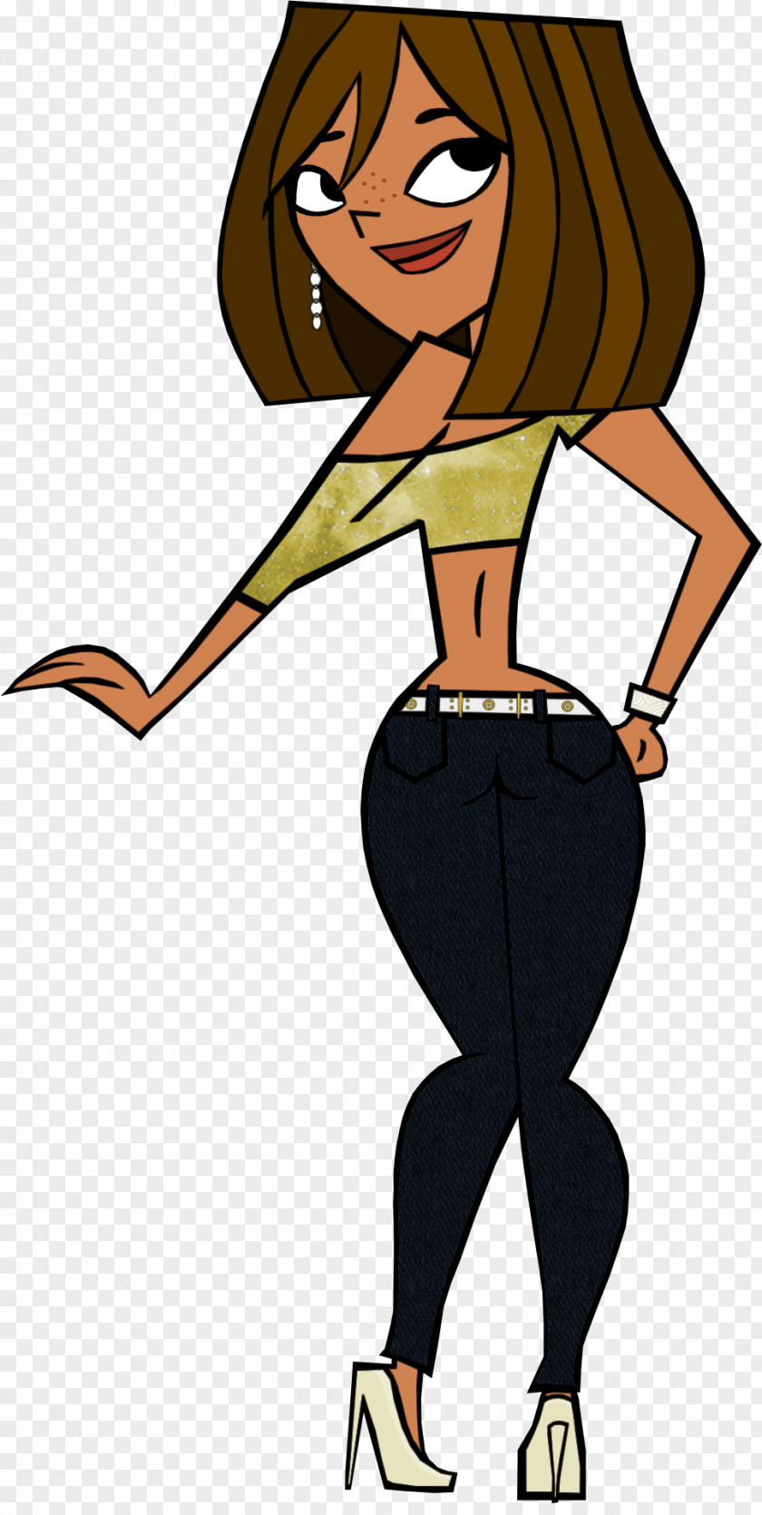 Drama Queen Penny Proud Character Clip Art PNG