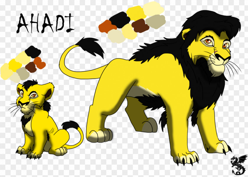 Lion Cat Clip Art Yellow Illustration PNG
