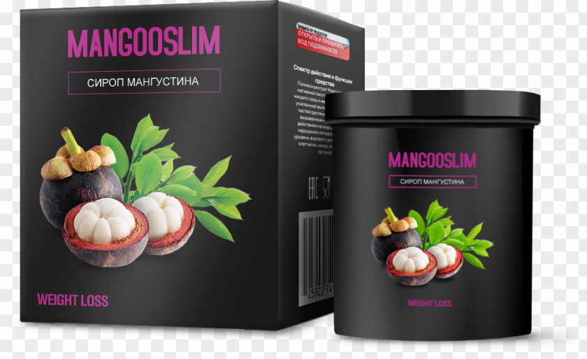 Mangosteen Weight Loss Syrup Obesity Dietary Supplement PNG