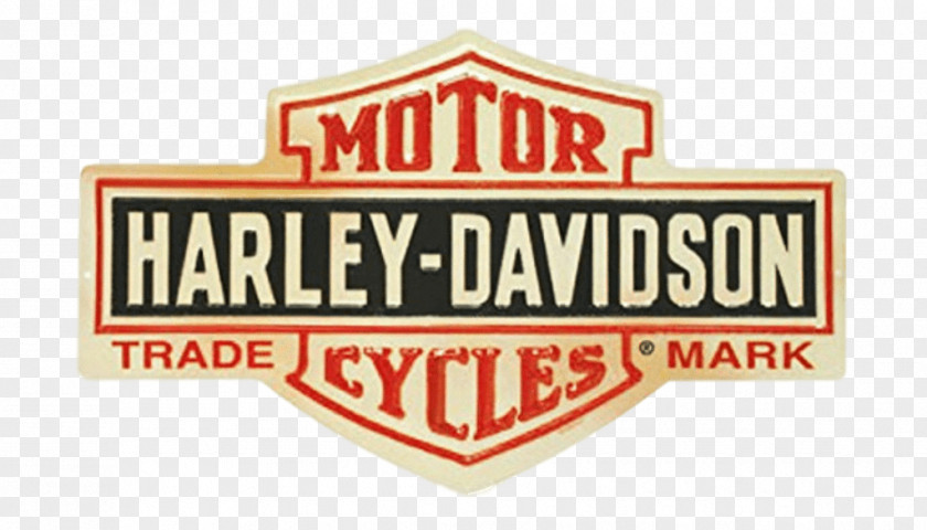 Motorcycle Harley-Davidson Bar And Shield Metal Sign Logo Shovelhead Engine PNG
