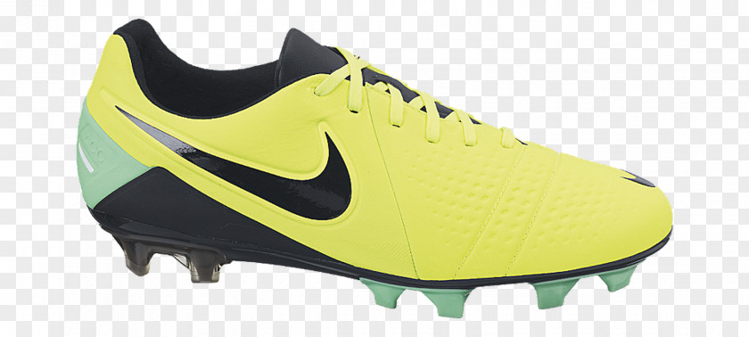 Nike CTR360 Maestri Yellow Navy Blue Football Boot PNG
