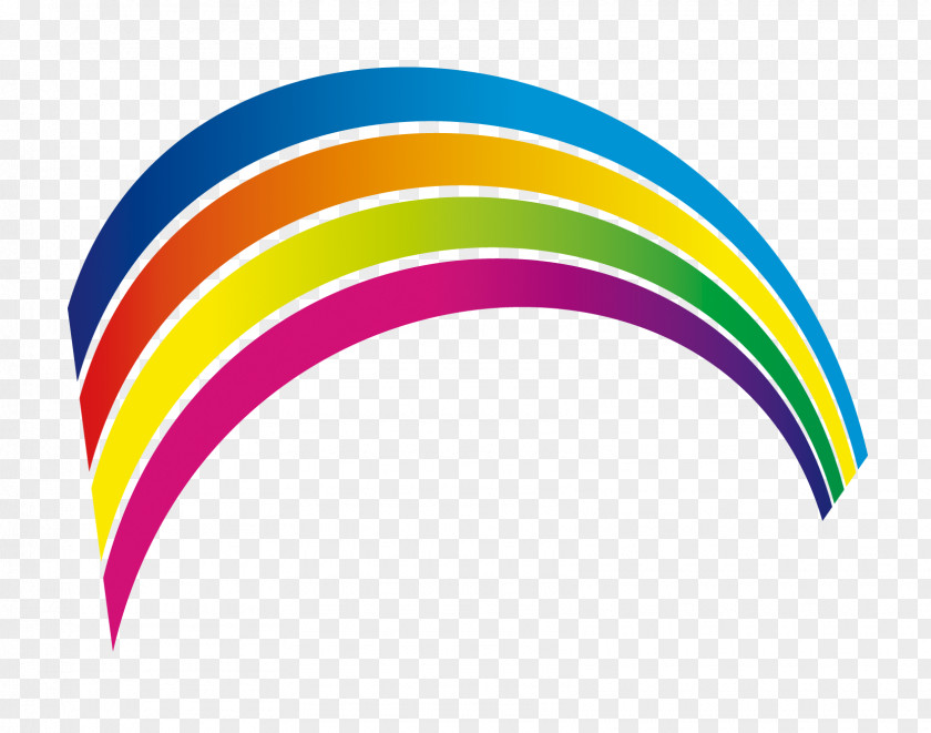 Rainbow Decoration Arc Euclidean Vector PNG