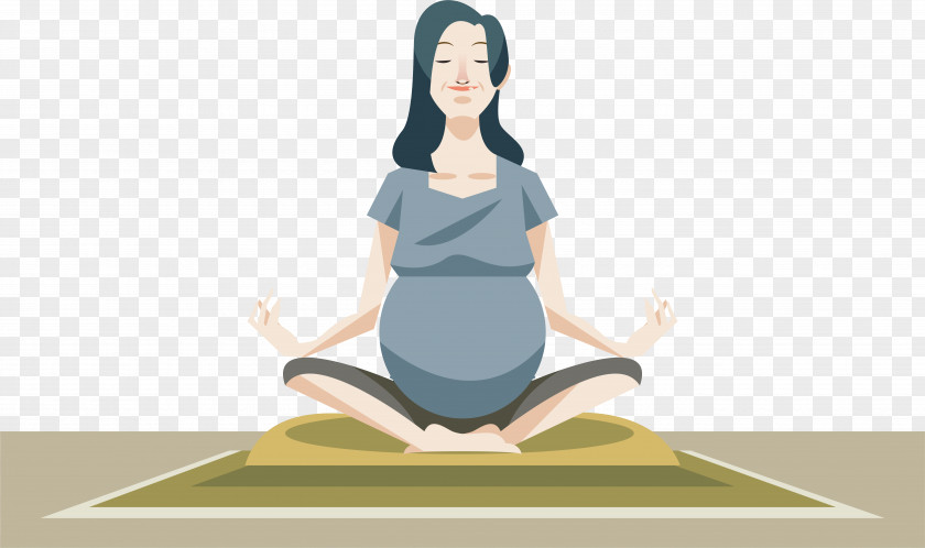 Abdominal Women Are Pregnant Yoga U5b55u5987 Pregnancy PNG
