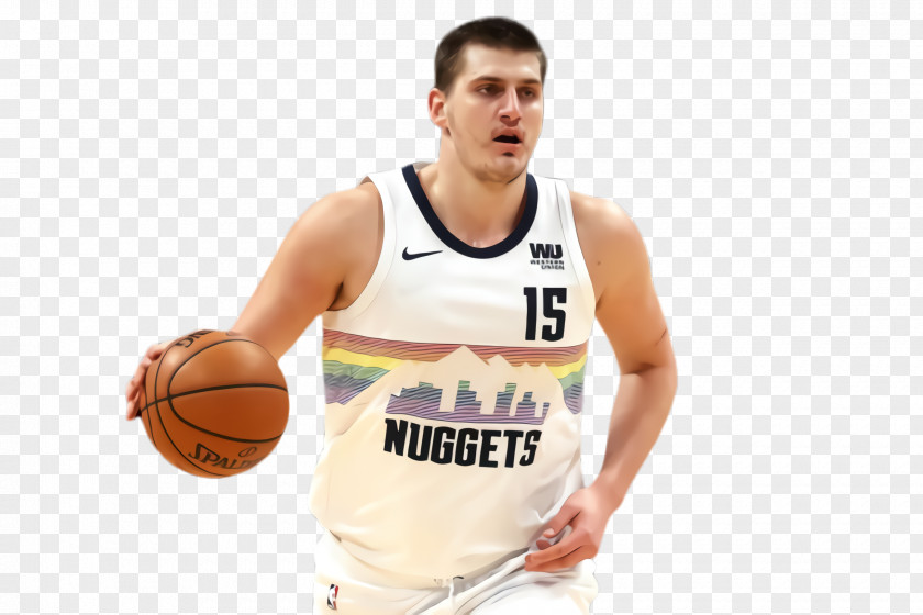 Basketball Court Sleeveless Shirt Nikola Jokic Player PNG