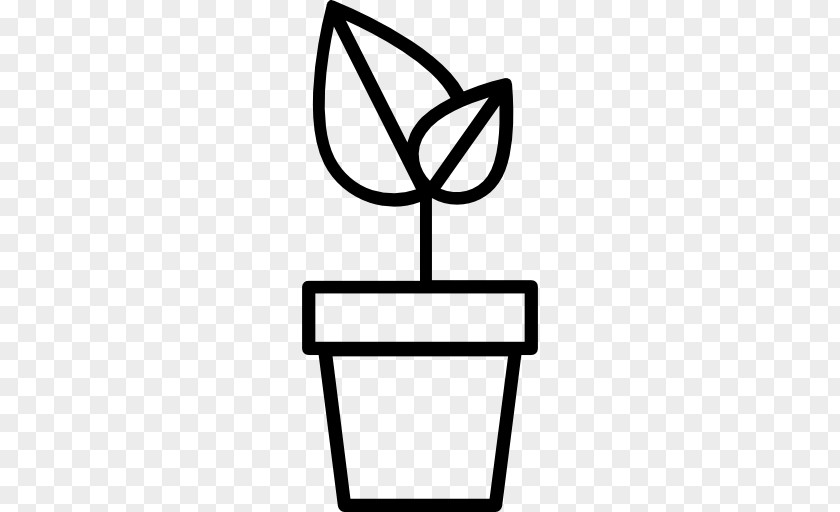 Minimal Leaf Coloring Book Flowerpot Drawing Child Room PNG