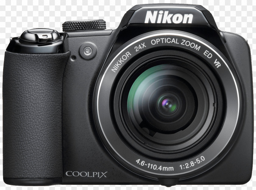 Photo Camera Image Nikon Coolpix P90 Superzoom Zoom Lens PNG