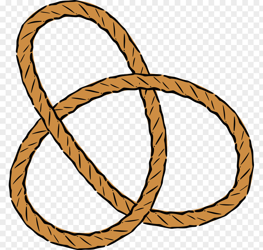Rope Frame Lasso Knot Clip Art PNG