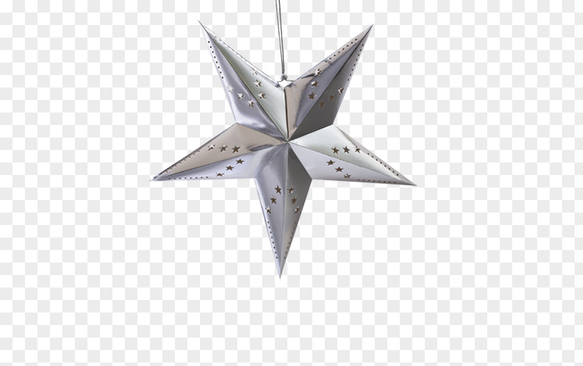 Star Paper Garland Christmas Decoration Décoration PNG