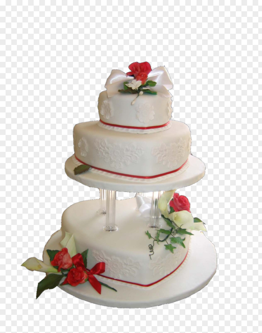 Wedding Cake Sugar Rum Baba Decorating Torte PNG