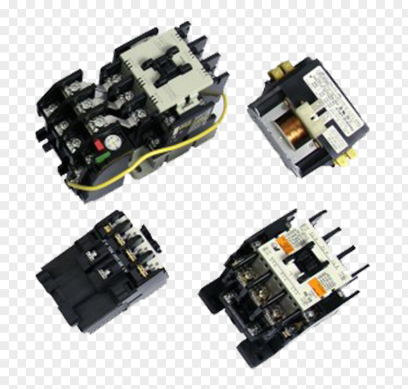 Contactor Microcontroller Electronics Magnetic Switch Electronic Component PNG