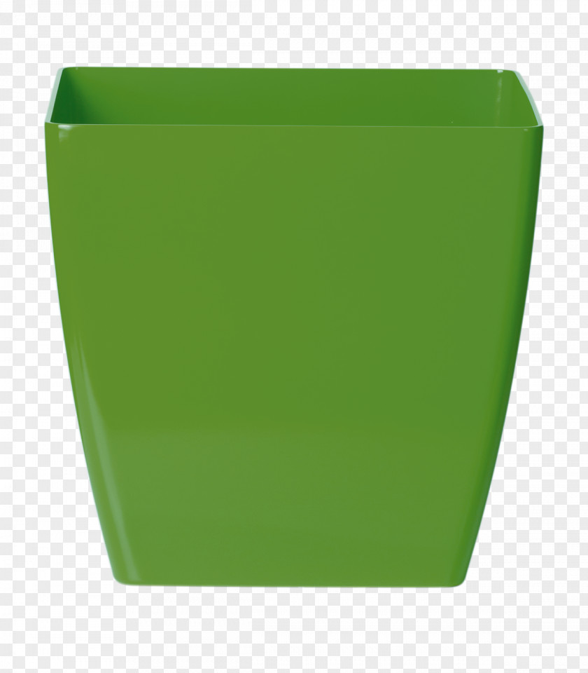 Flowerpot Plastic Green Color PNG