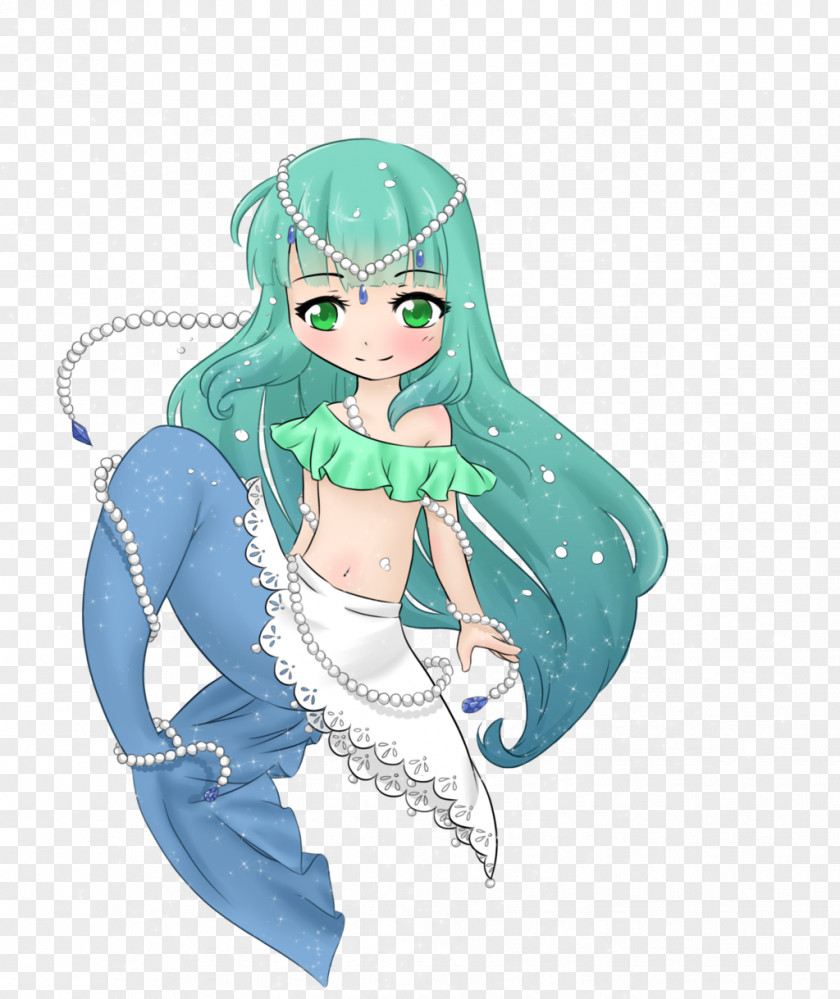 Legend Of The Blue Mermaid Line Art Cartoon PNG