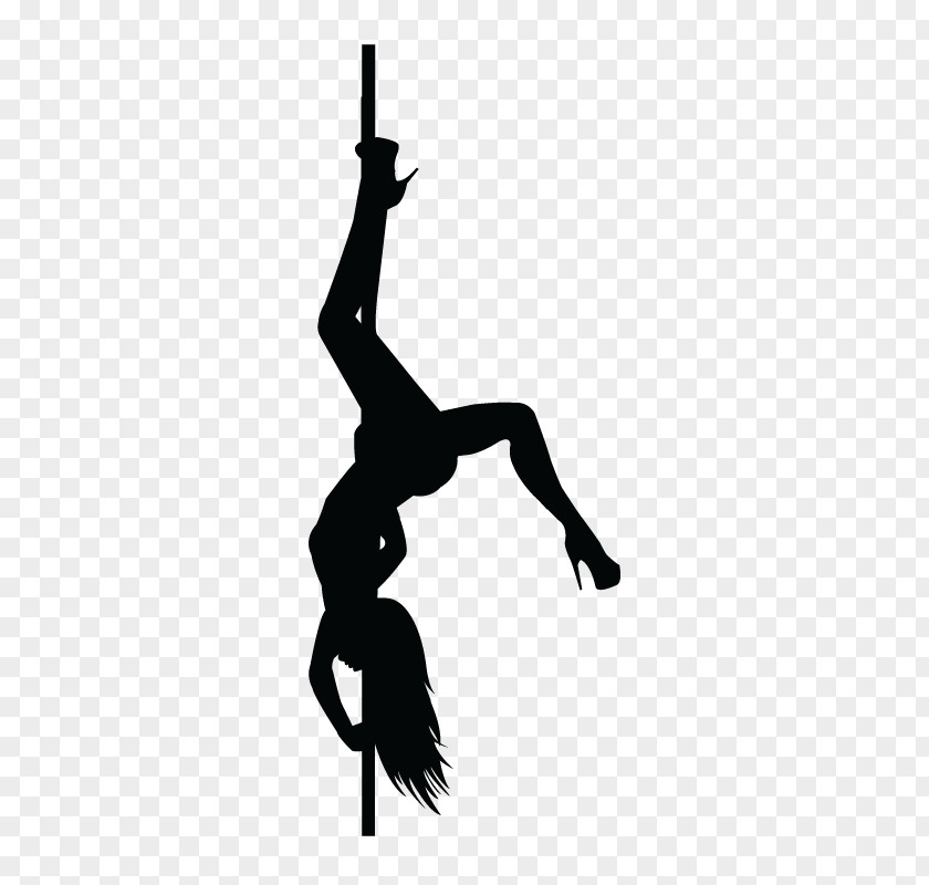 Pole Dancing Dance Wall Decal Art Physical Fitness PNG
