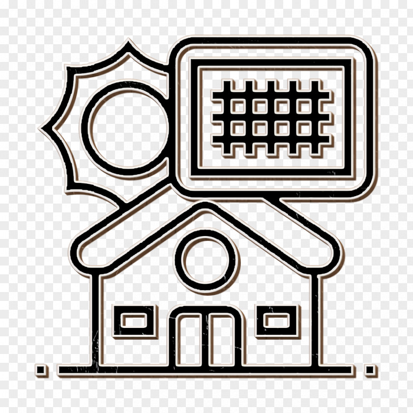 Power Icon Solar Panel Architecture PNG