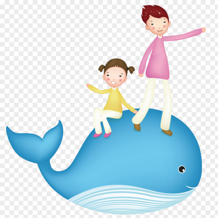 Children On Shark Child Mother Parent PNG