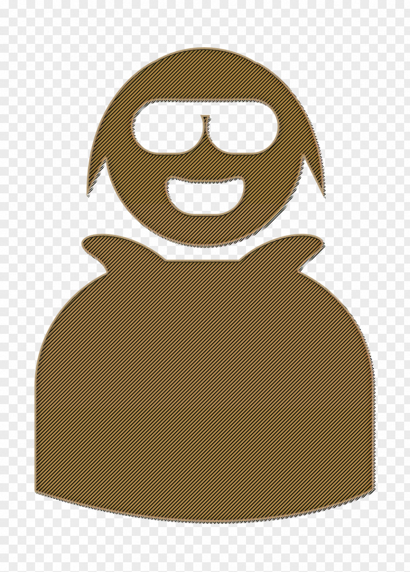 Dude Icon Happy Young Smiling Person With Glasses Humans 3 PNG