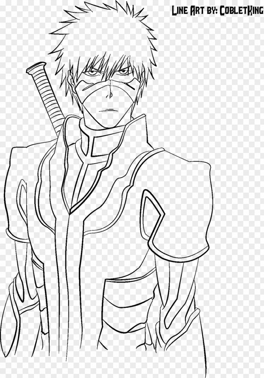 Ichigo Kurosaki Rukia Kuchiki Bleach Coloring Book Drawing PNG