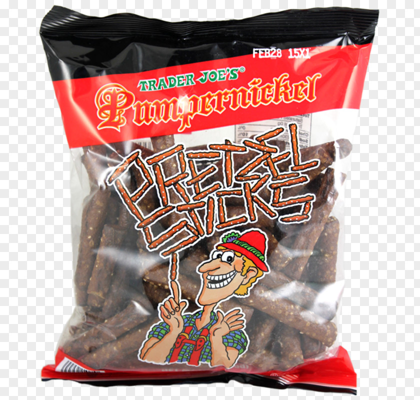 Junk Food Pumpernickel Pretzel Sticks Amazon.com PNG