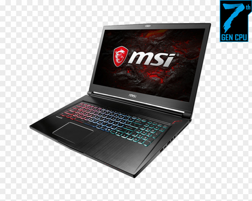 Laptop Mac Book Pro MSI GS73VR Stealth Intel Core I7 PNG