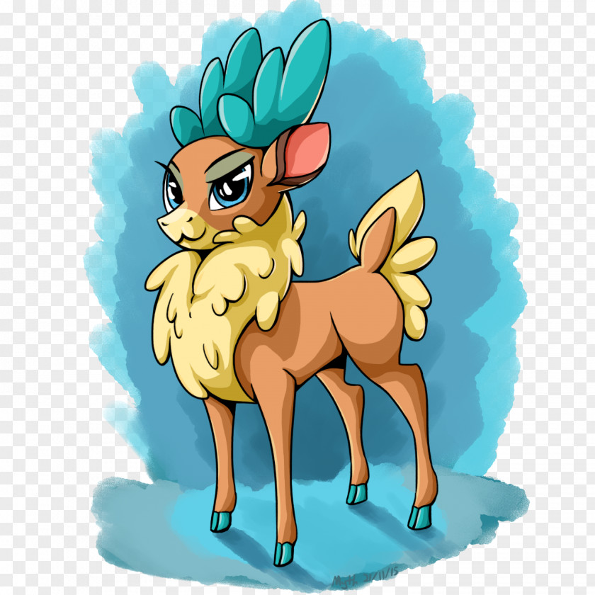Raindeer Them's Fightin' Herds Reindeer Velvet Pony Fan Art PNG