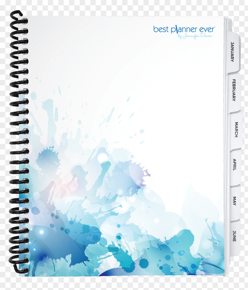 Watercolor Planner Computer Homeschooling Brand PNG