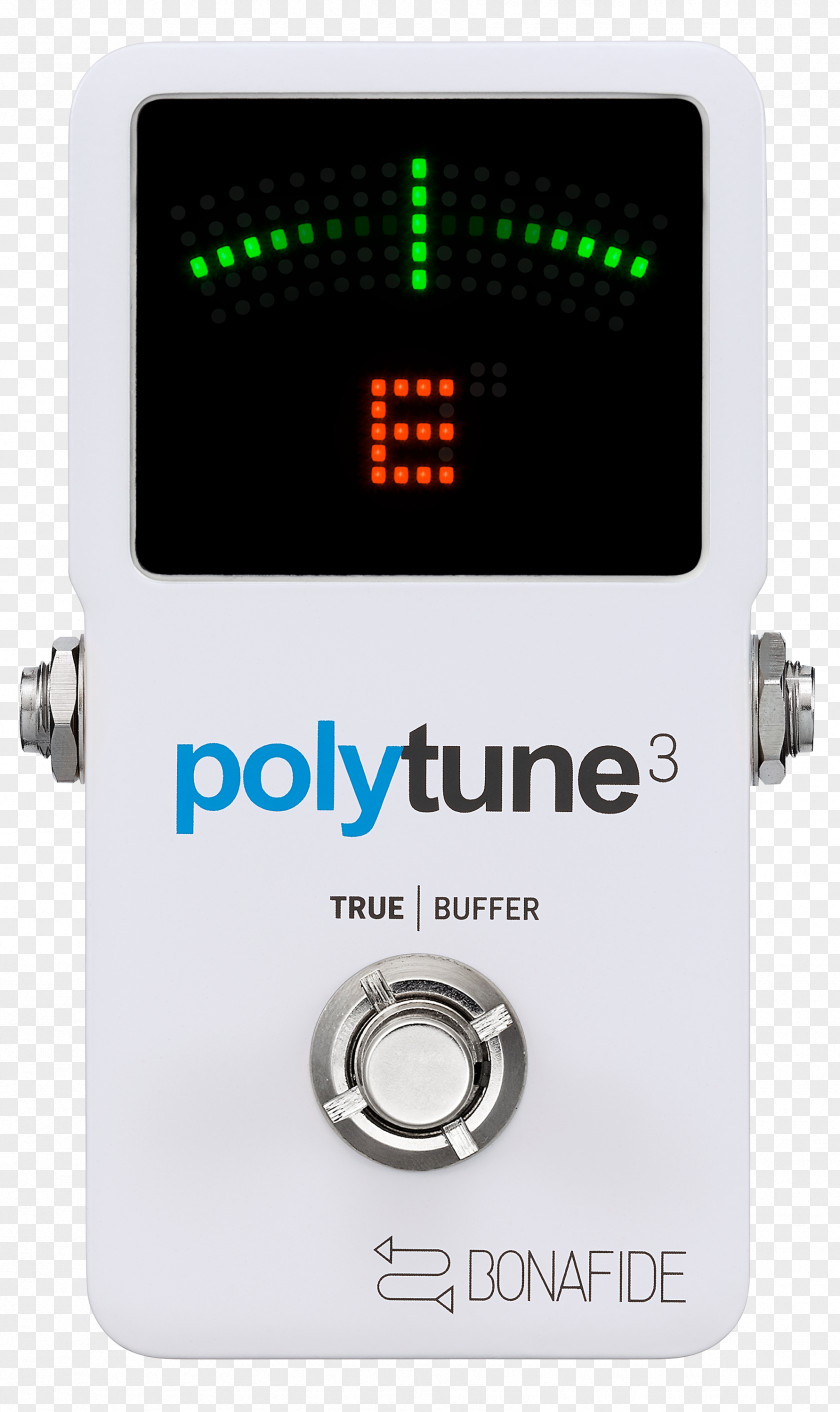 Guitar Electronic Tuner TC BonaFide Buffer Effects Processors & Pedals PNG