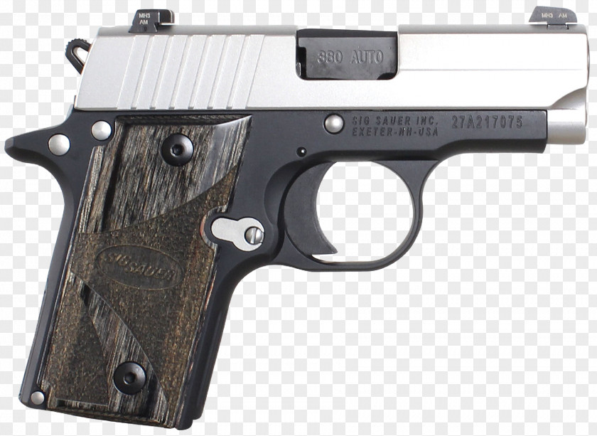 Handgun .380 ACP SIG Sauer P238 P938 Automatic Colt Pistol PNG