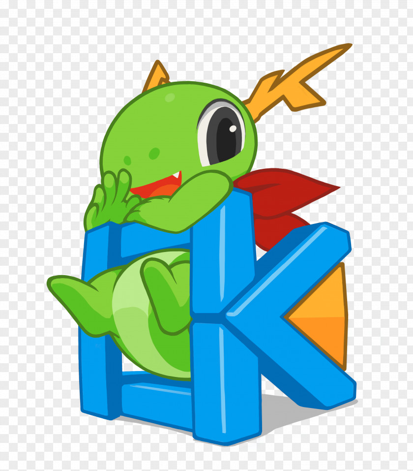 Mascot Konqi KDE Frameworks Plasma 4 Computer Software PNG