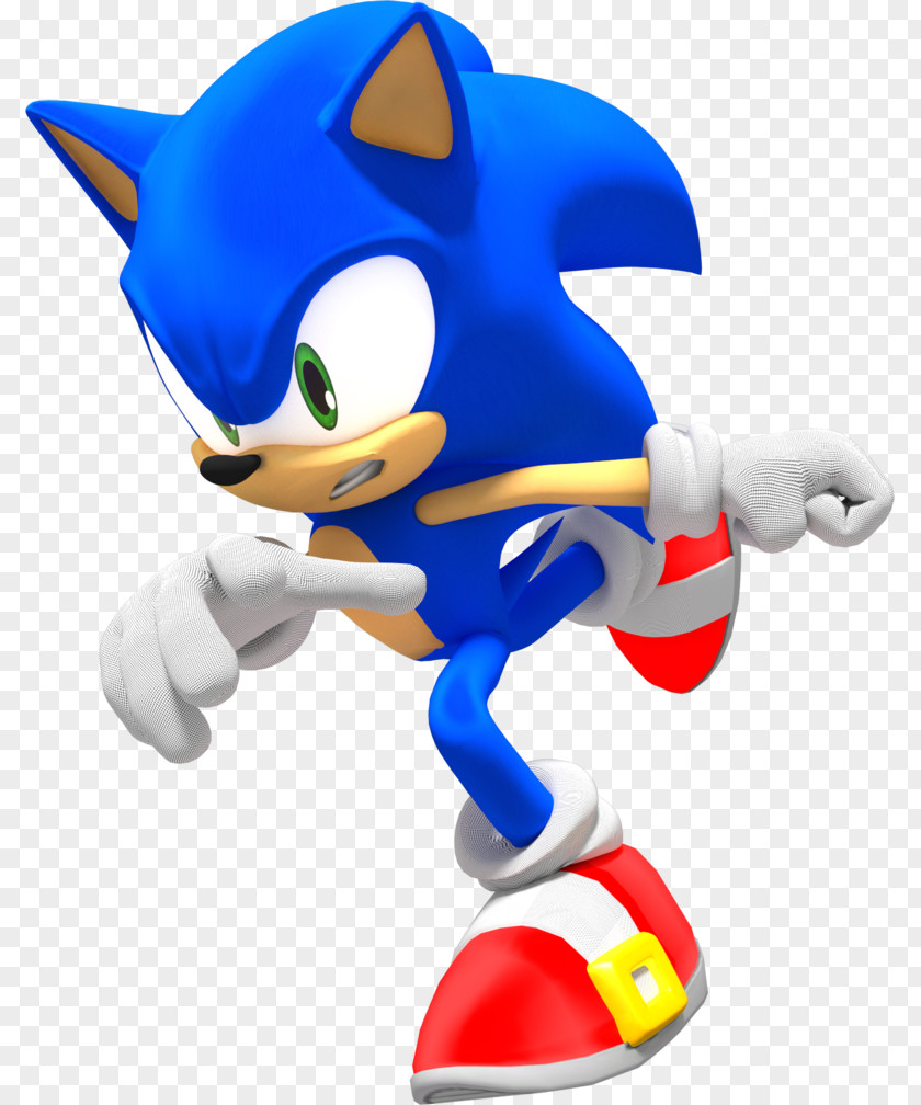 Sonic Hedgehog Outline 3D SegaSonic The Riders Shadow PNG