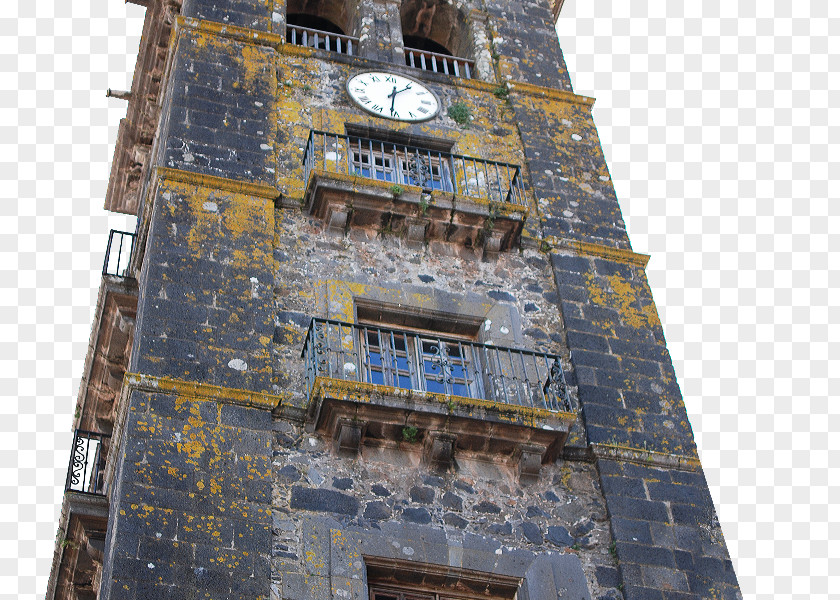 Stone Arch Wall Building Facade Tower PNG