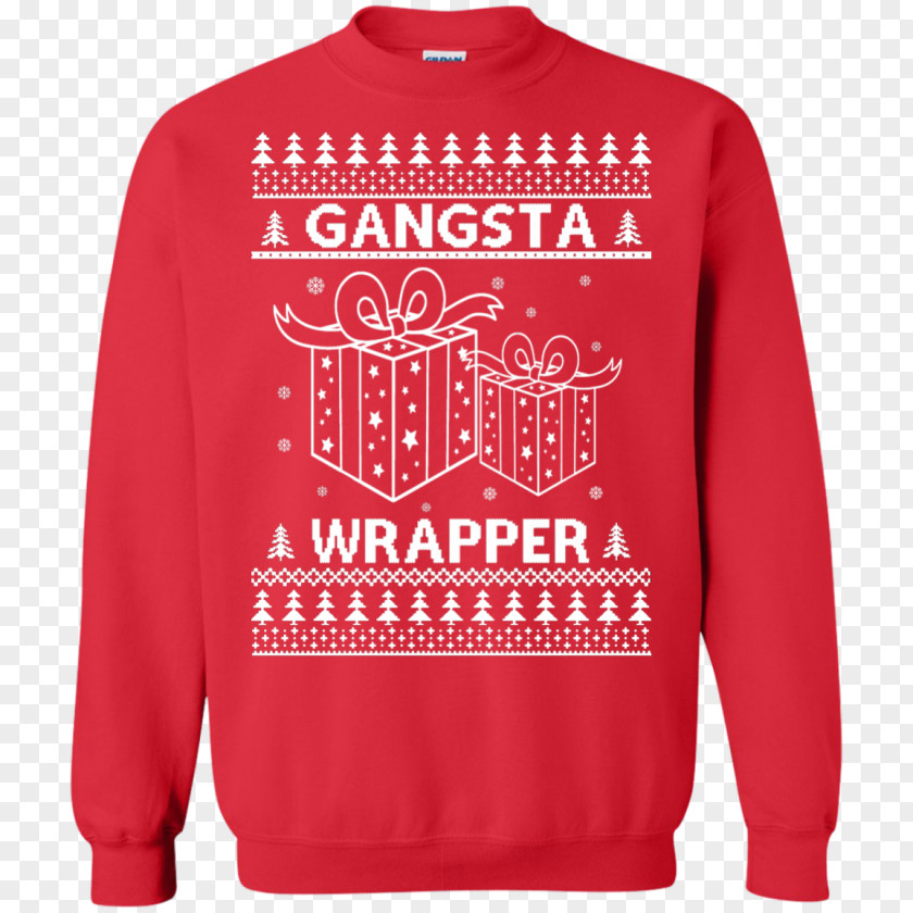 T-shirt Christmas Jumper Hoodie Sweater Crew Neck PNG