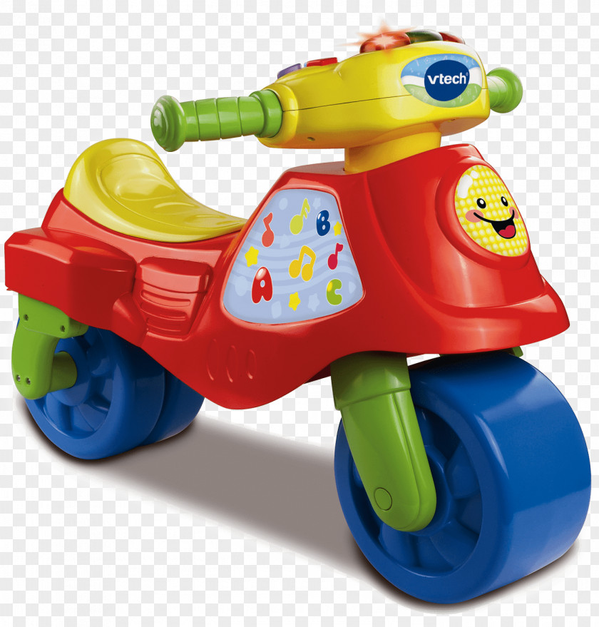 Toy VTech 2-in-1 Learn & Zoom Motorbike Bicycle Education PNG