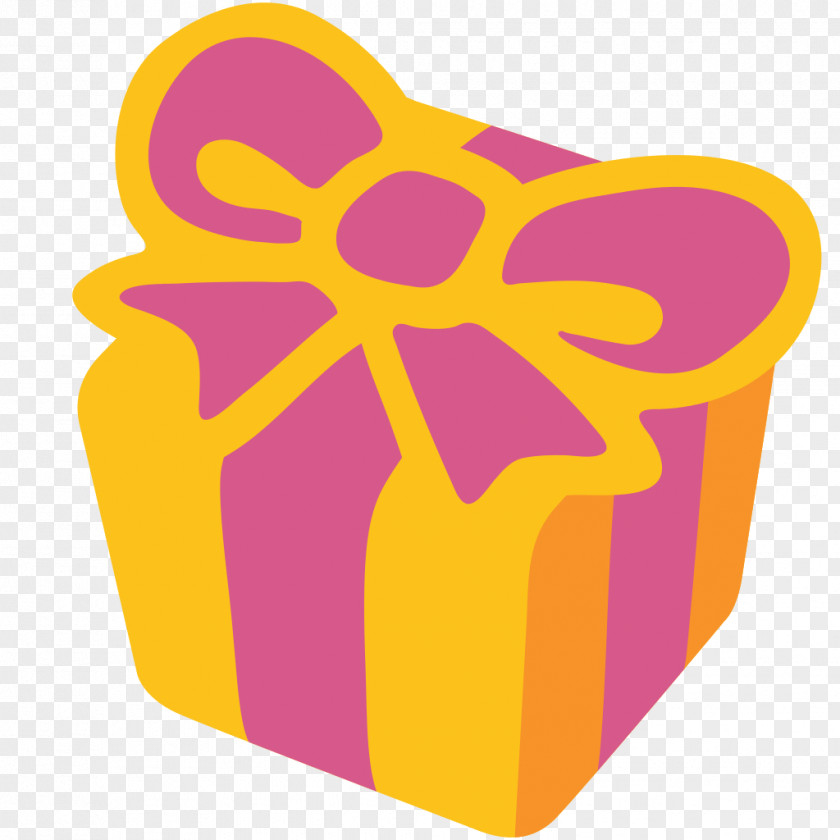 Emoji Gift Sticker Clip Art SMS PNG